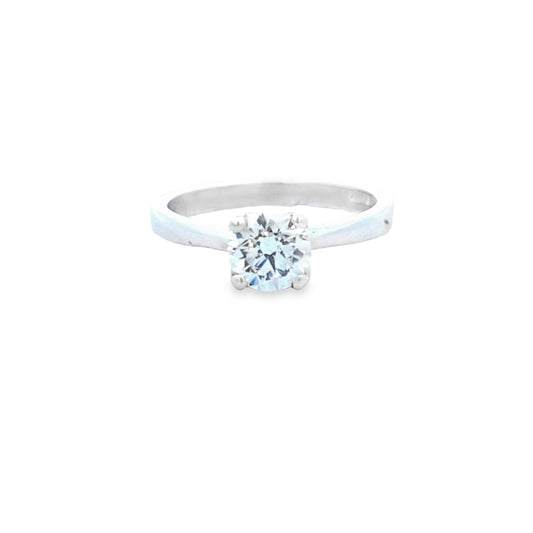 4 Claw Platinum Dupe Jewel Laboratory Grown Diamond Solitaire